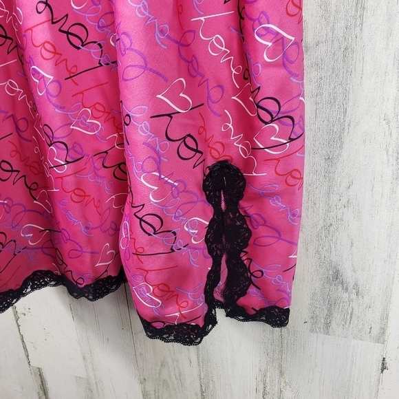 secret treasures hot pink love night gown women's plus size 3X (22W-24W) - Picture 3 of 8